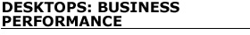 Desktops: Business performance